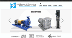 Desktop Screenshot of betaservicios.com